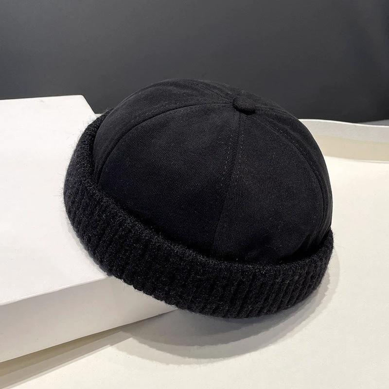 Men's Deerskin Velvet Beret Hat by GJG Denim