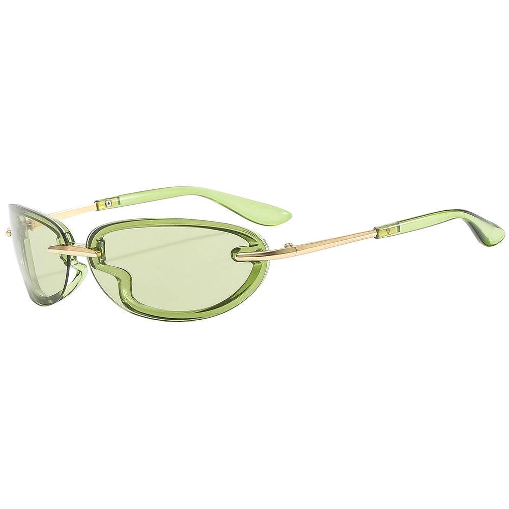 Fashion Plastic Sports Glasses Sunglasses by GJG Denim