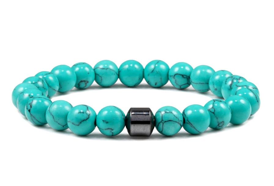 Men's Natural Gemstone Bracelet Vintage by GJG Denim
