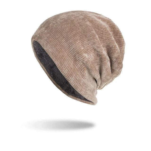 Men's Corduroy Style Knitted Beanie by GJG Denim