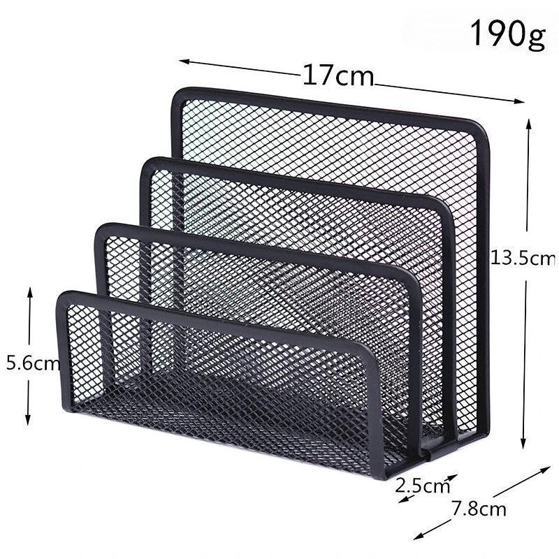 Desk-Organizer Office Mesh Metal 1pcs by GJG Denim