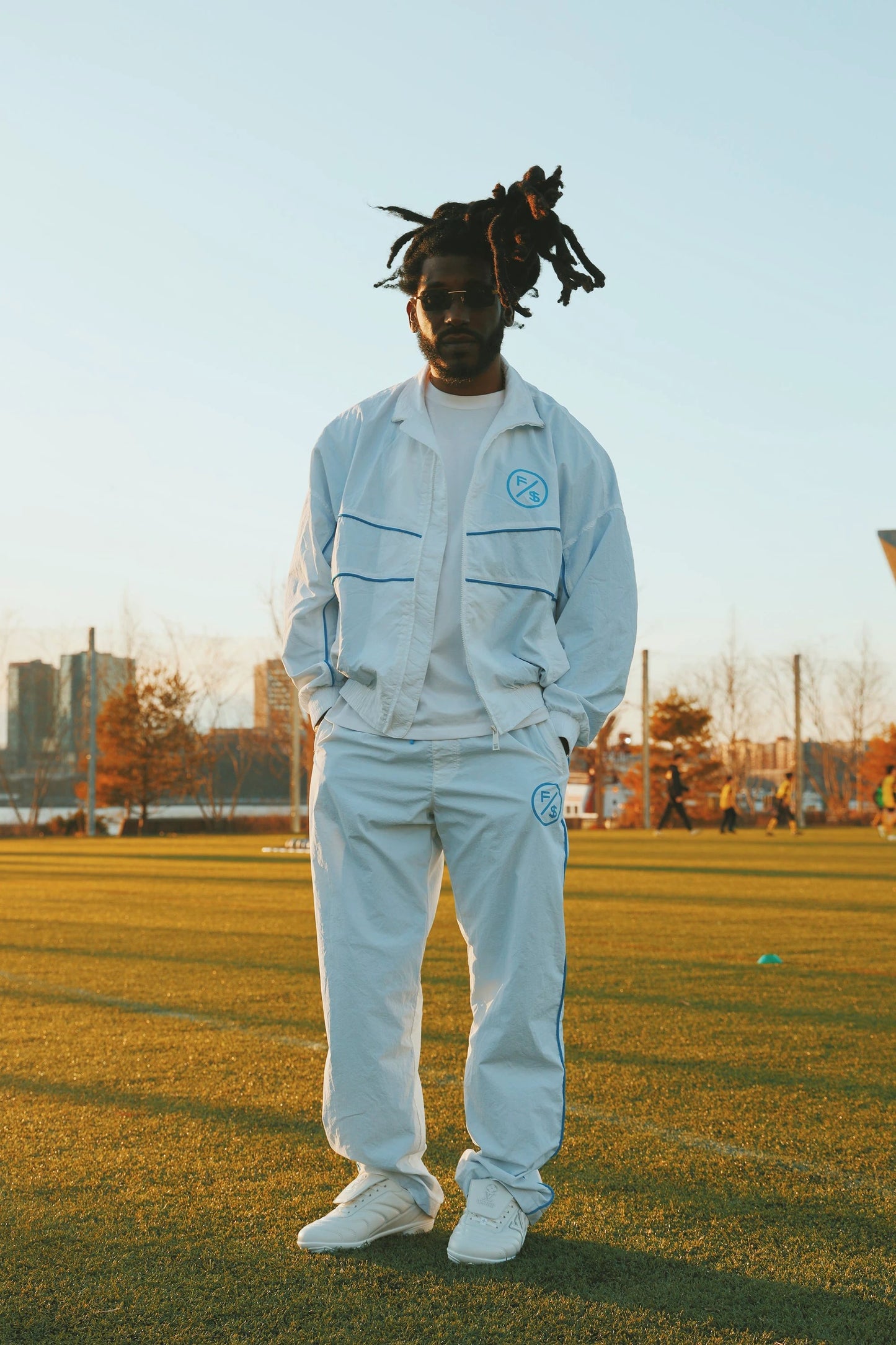 MOTION Nylon Jacket (White) by Fly Supply Co