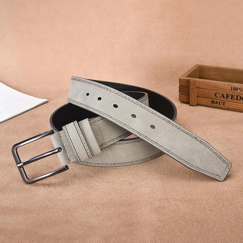 Versatile Alloy Pin-buckle Belt For Men by GJG Denim