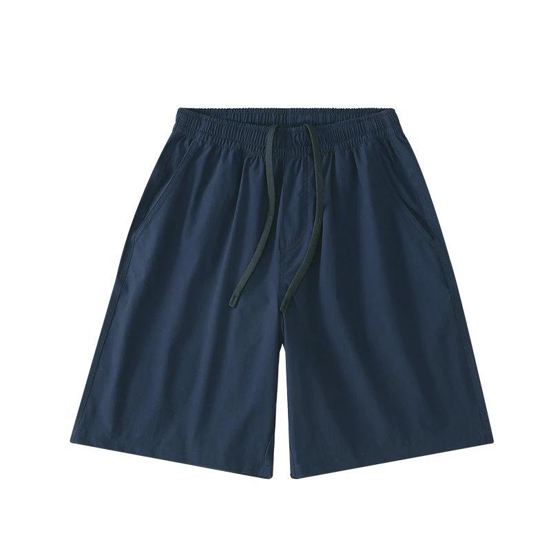Summer Three-proof Leisure Nylon Full Elastic Force Fiber Lightweight Fashionable Fifth Pants by GJG Denim