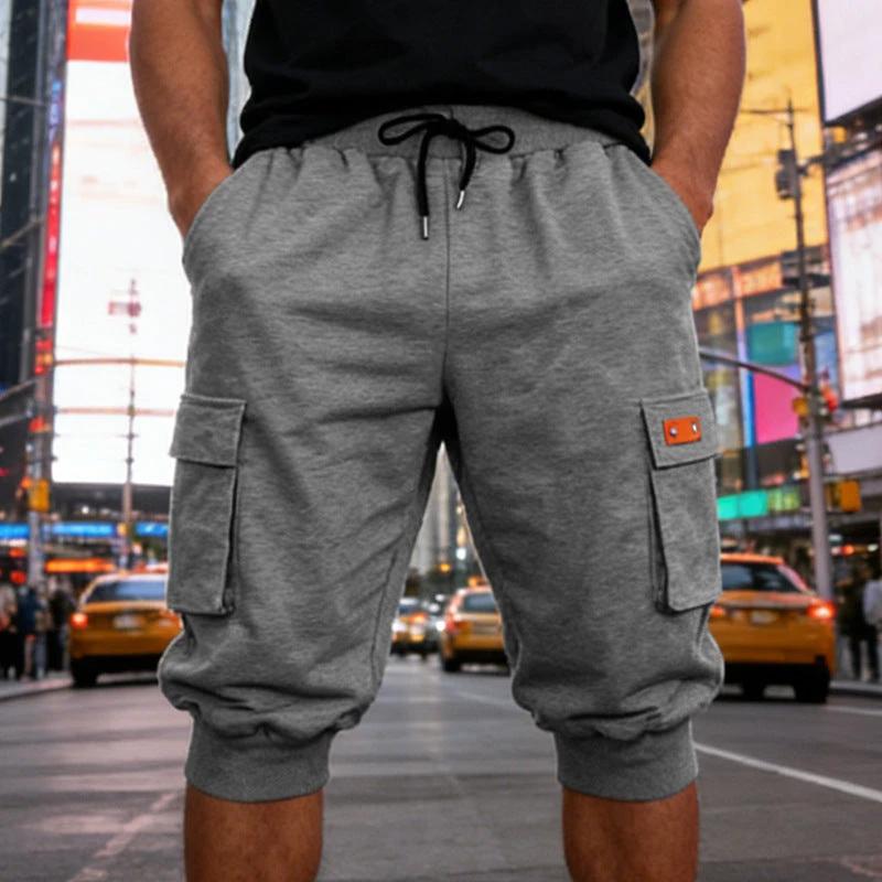 Mens Loose-Fit Casual Shorts by GJG Denim