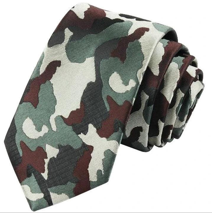 Men's Camouflage Tie by GJG Denim