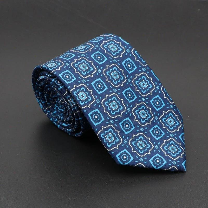 Men's Super Soft Bohemian Silk Ties by GJG Denim