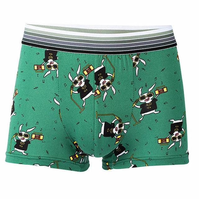 Men's Fashionable Cartoon Underwear by GJG Denim