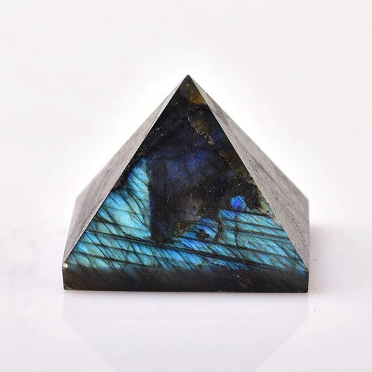Natural Elongated Moonstone Pyramid Polished Desk Accessories by GJG Denim