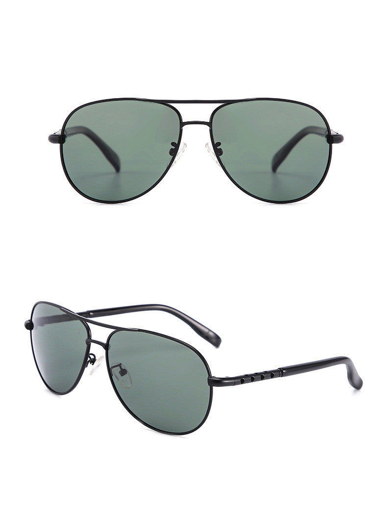 Retro metal polarized sunglasses by GJG Denim