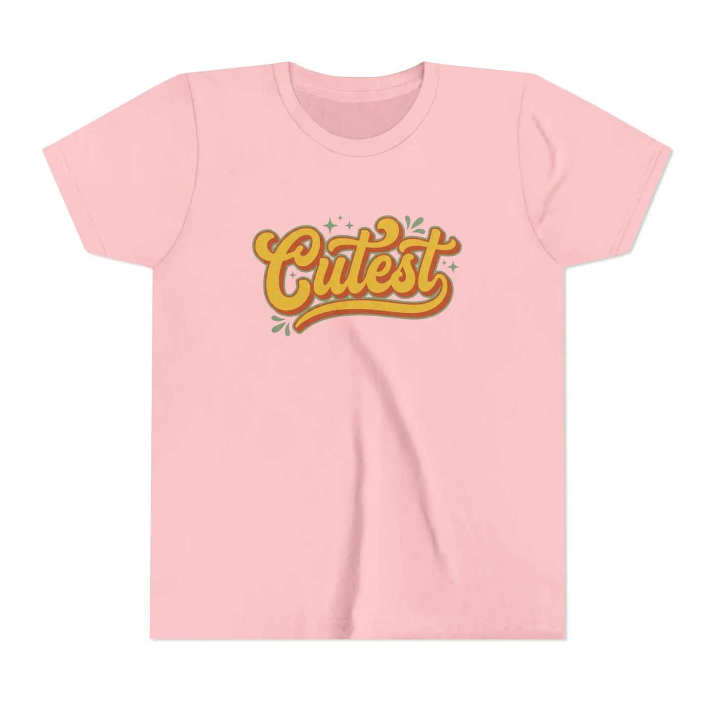 Cutest Youth Tee — Retro Script Kids T‑Shirt by Printify