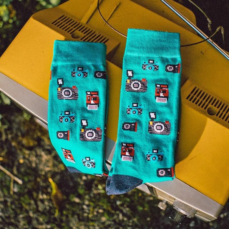 Men's Bright Tube Socks by GJG Denim