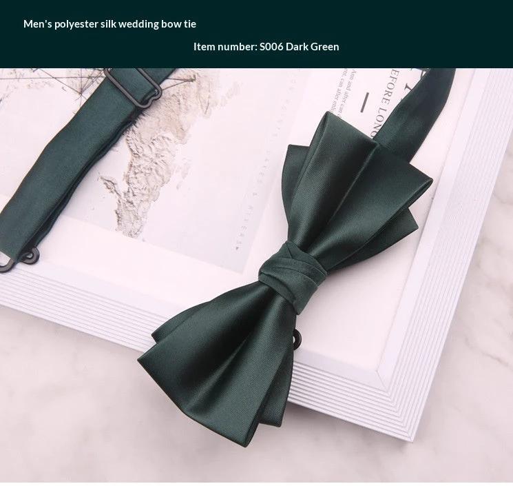 Men's Polyester Bow Tie by GJG Denim