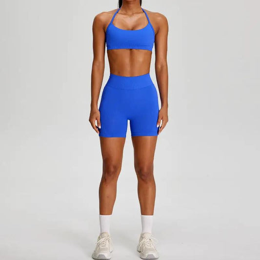 Cycling Fitness Two-piece Yoga Suit by GJG Denim