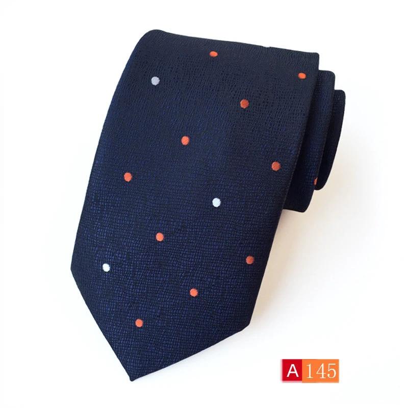Men's Casual Formal Wear Polyester Jacquard Tie by GJG Denim