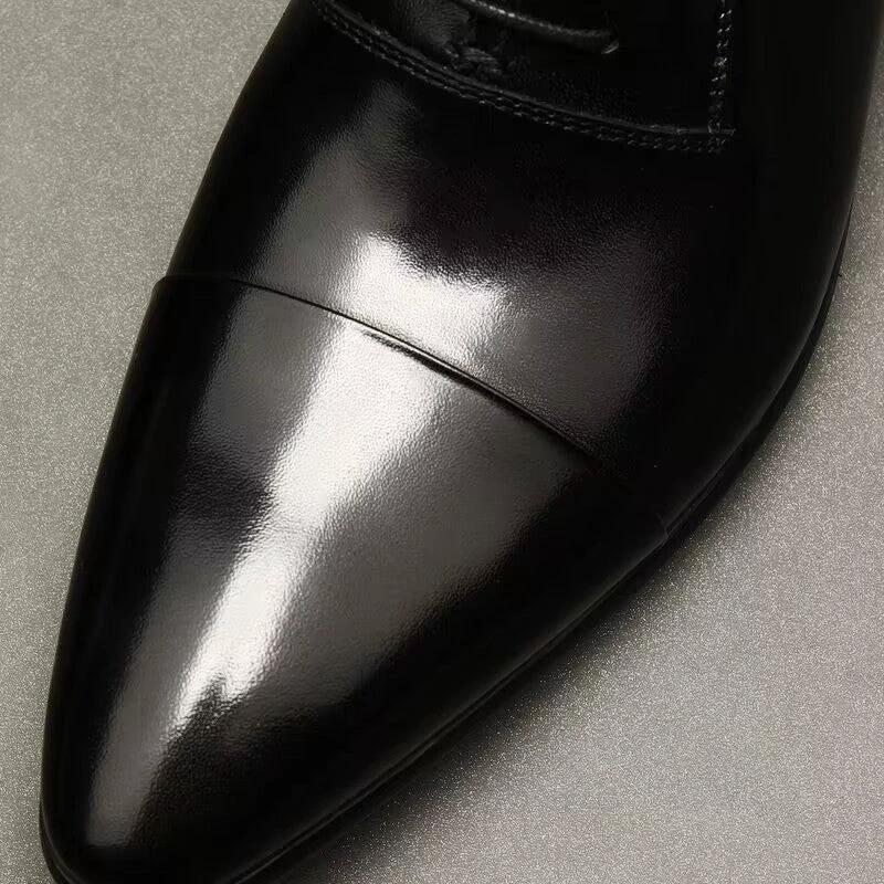 Lace-up Business Formal Shoes For Men by GJG Denim