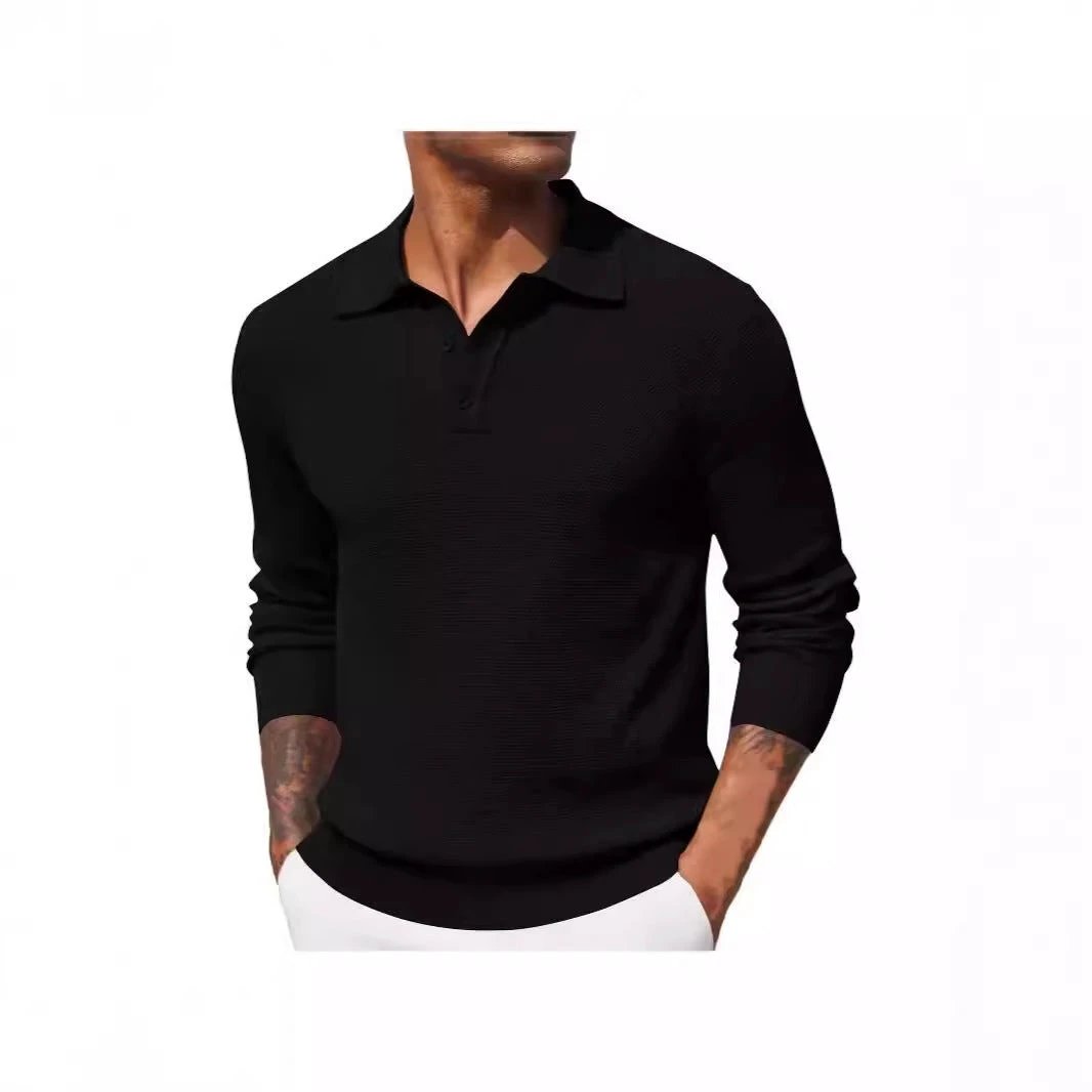 Men's Casual Long Sleeve Shirt by GJG Denim