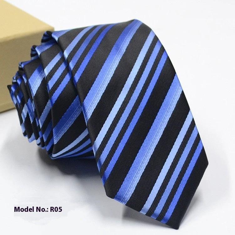 Men's Fashion Exquisite Jacquard Tie by GJG Denim