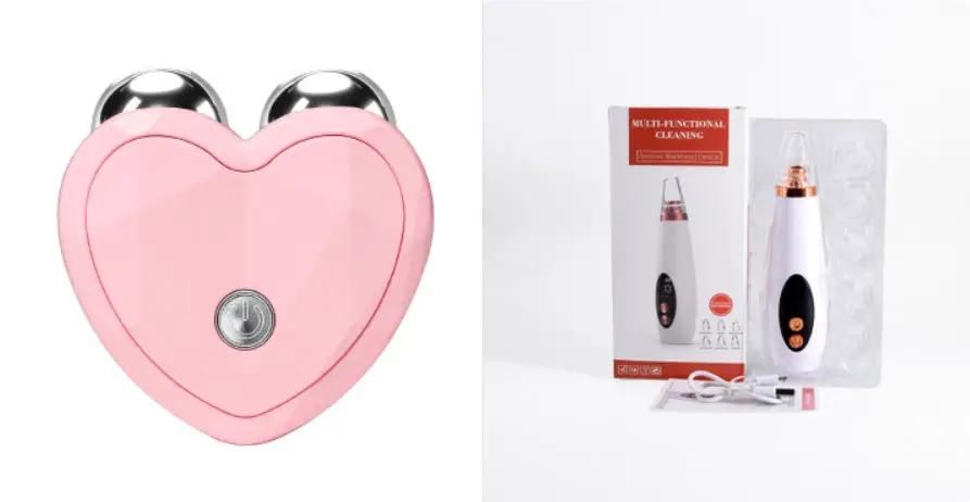 Blackhead Pore Vacuum Cleaner Nose Cleanser Blackheads Remover Blackhead Acne Removal Button Face Suction Beauty Skin Care Tool by GJG Denim