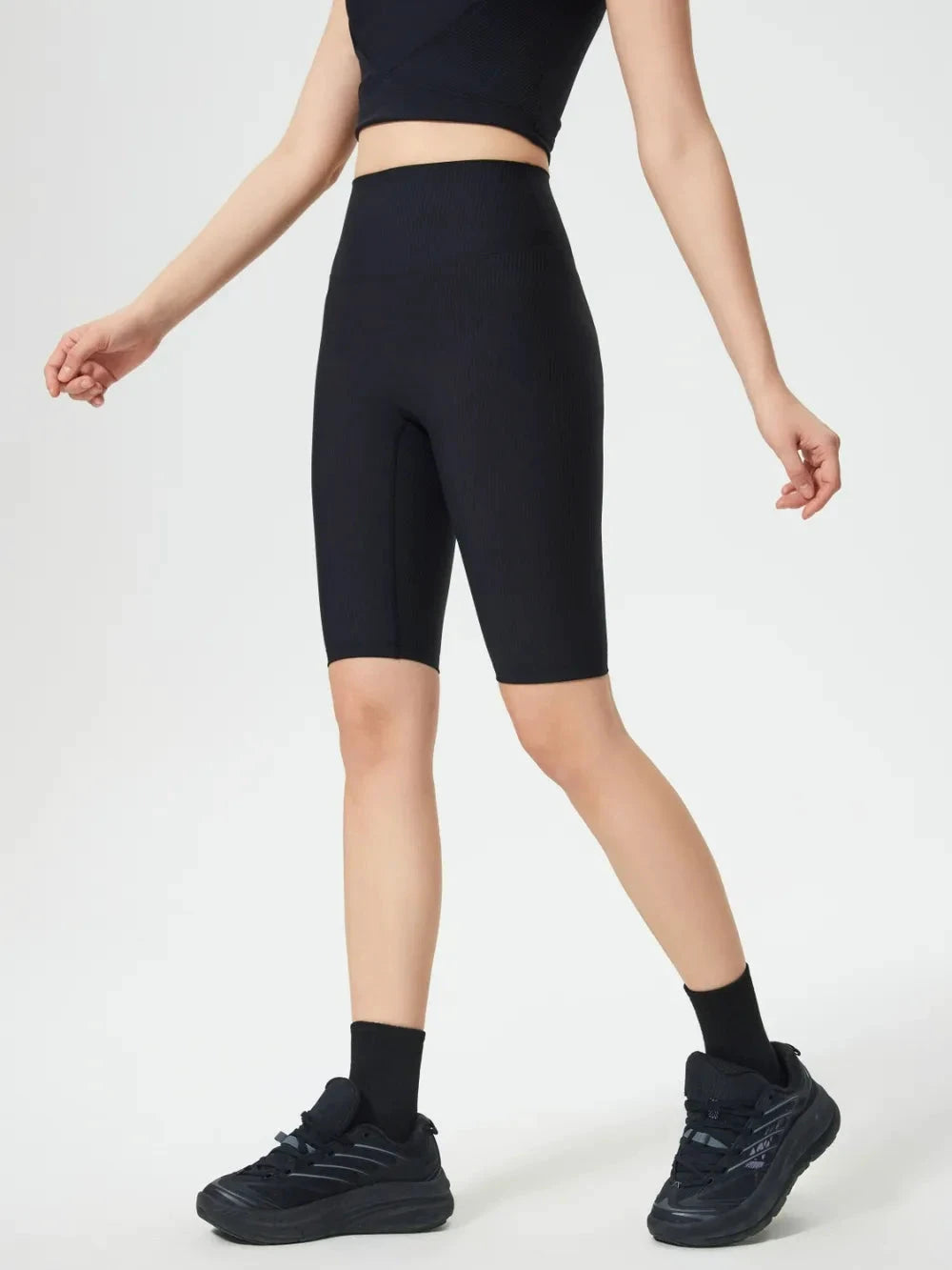 Millennia High Waist Active Shorts by Lady Ros