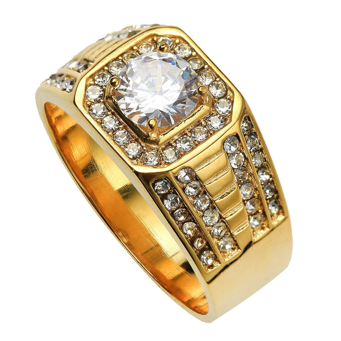 Fashion Hip-hop Men's Ring by GJG Denim