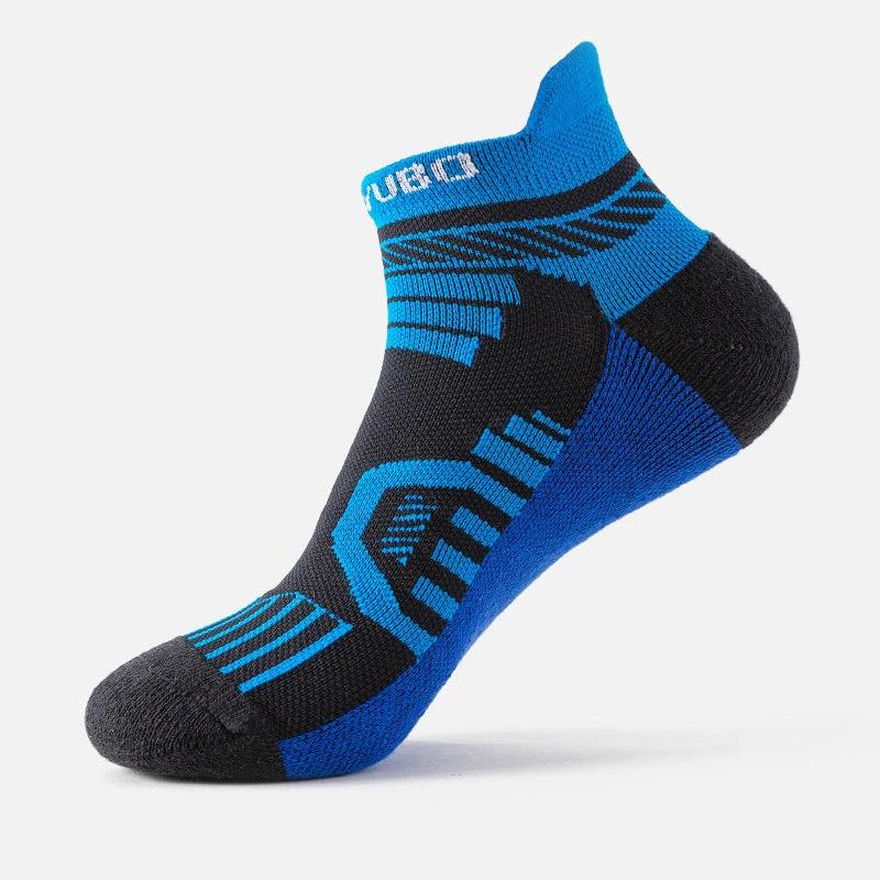 Men's Mesh Breathable And Sweat Absorbing Low Cut Socks by GJG Denim