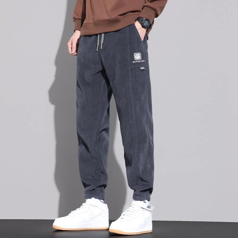 Men's Loose Tappered Track Sweatpants by GJG Denim
