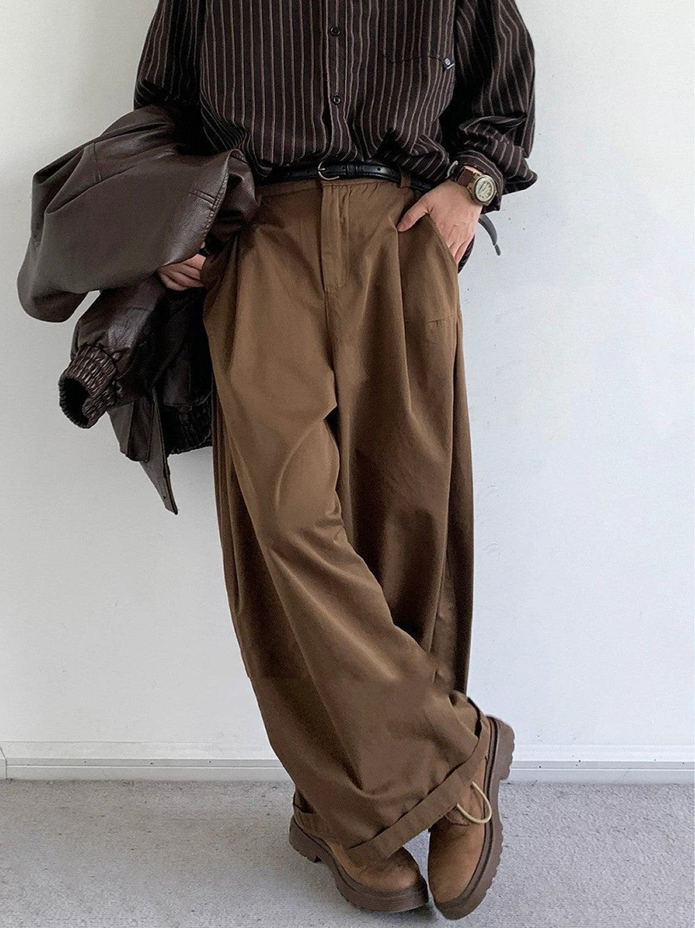 Loose Casual Long Pants For Men by GJG Denim
