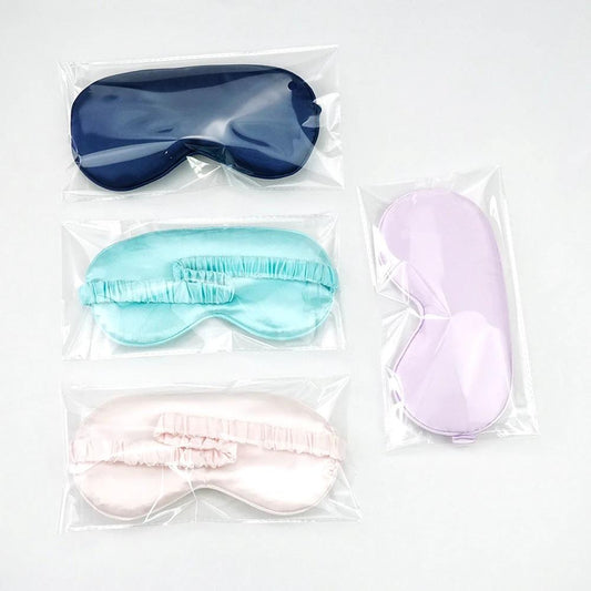 Eye Patch Imitated Silk Eye Patch Shading Sleeping Eye Mask Travel Relax Covers Eye Shade Health Sleeping Shield Eye Care Tools by GJG Denim