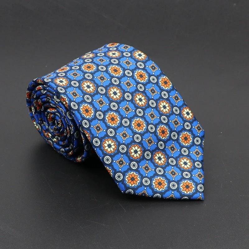 Men's Super Soft Bohemian Silk Ties by GJG Denim