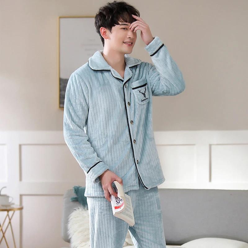 Men's Flannel Pajamas by GJG Denim