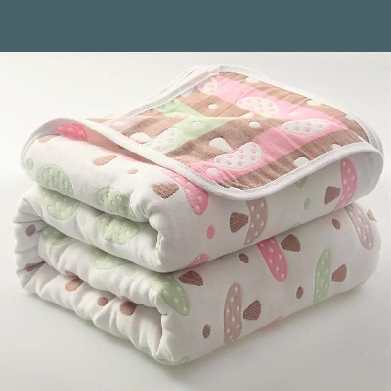 Six-layer Gauze Summer Air Conditioner Quilt Blanket by GJG Denim