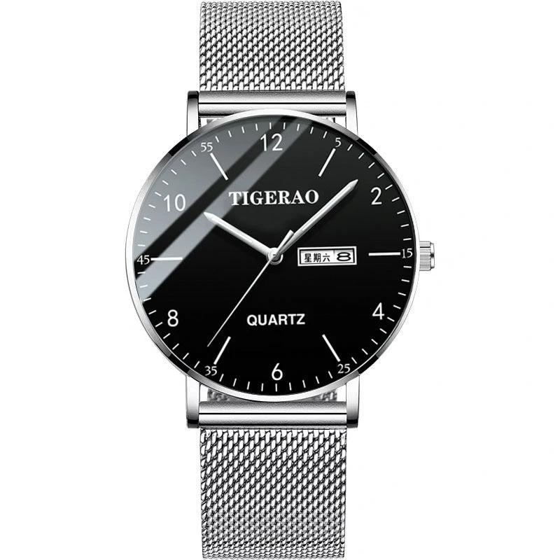 Water-Resistant Luminous Fully Automatic Movement Watch For Men by GJG Denim