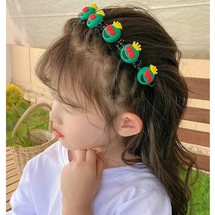 Girls' Clip Hair Accessories Crushed Hair Headband by GJG Denim