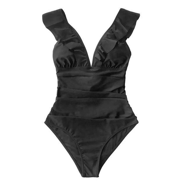 Swimwear Bikini Swimsuit Women Bathing Suit Bodysuit 38 by GJG Denim