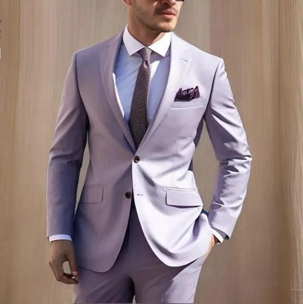 Men's Two-piece Suit by GJG Denim