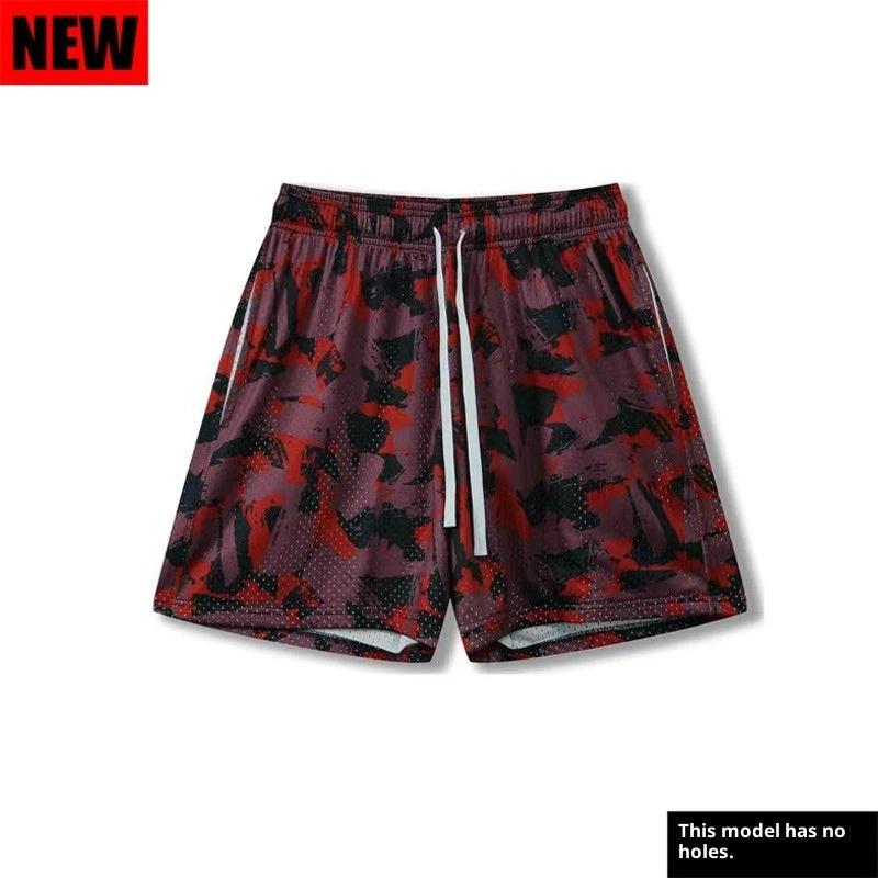 Casual Breathable Fitness Muscle Sports Shorts by GJG Denim