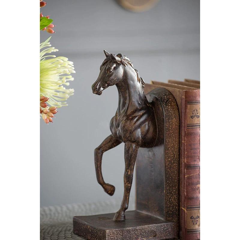 3D Animal Horse Bookends For Home Decor And Desk Accessories by GJG Denim
