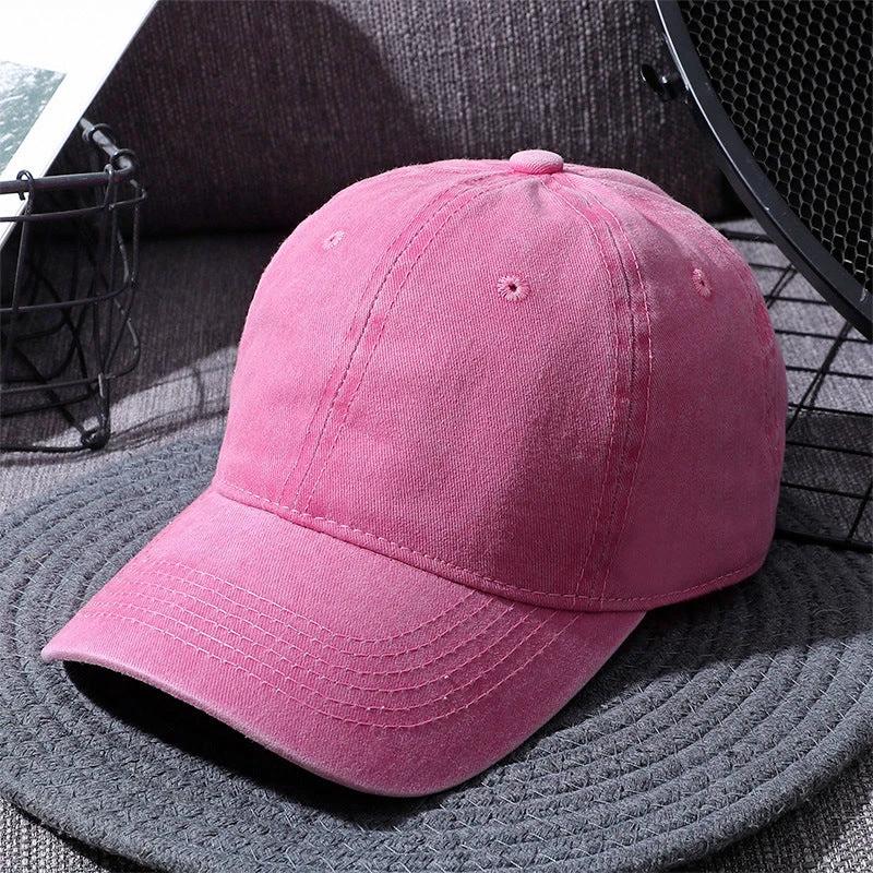 Men's Washed/Distressed Baseball Hats by GJG Denim