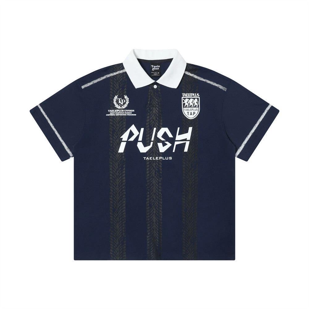 Digital Printing Short Sleeve Men's Exercise Jersey by GJG Denim
