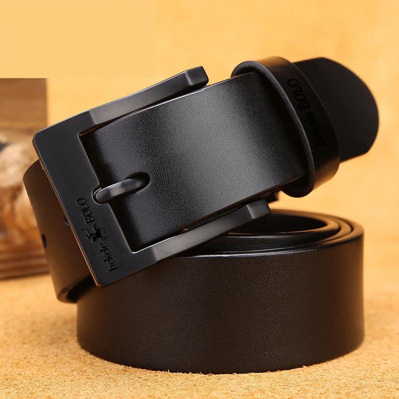 Simple And Versatile Men's Pin Buckle Belt by GJG Denim