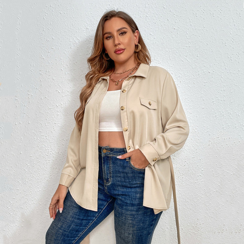 Plus Size Women Blouse Shirt Ladies Tops by GJG Denim