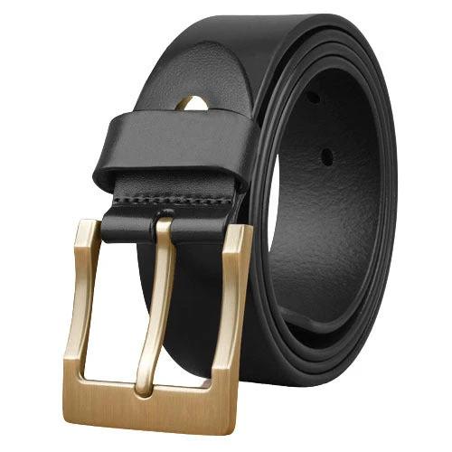 Men's Pin Buckle Business Casual Belt by GJG Denim