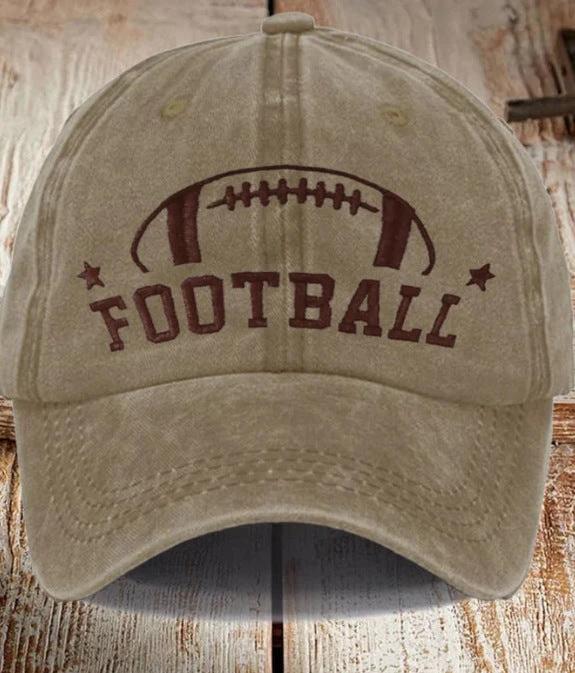 Men's "Football" Baseball Cap by GJG Denim