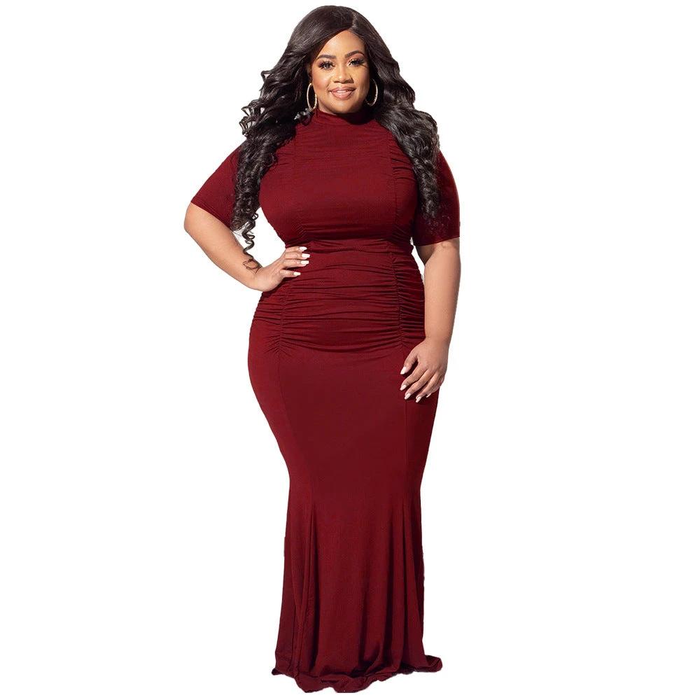 Midriff Outfit Plus Size Women's Two-piece Suit by GJG Denim