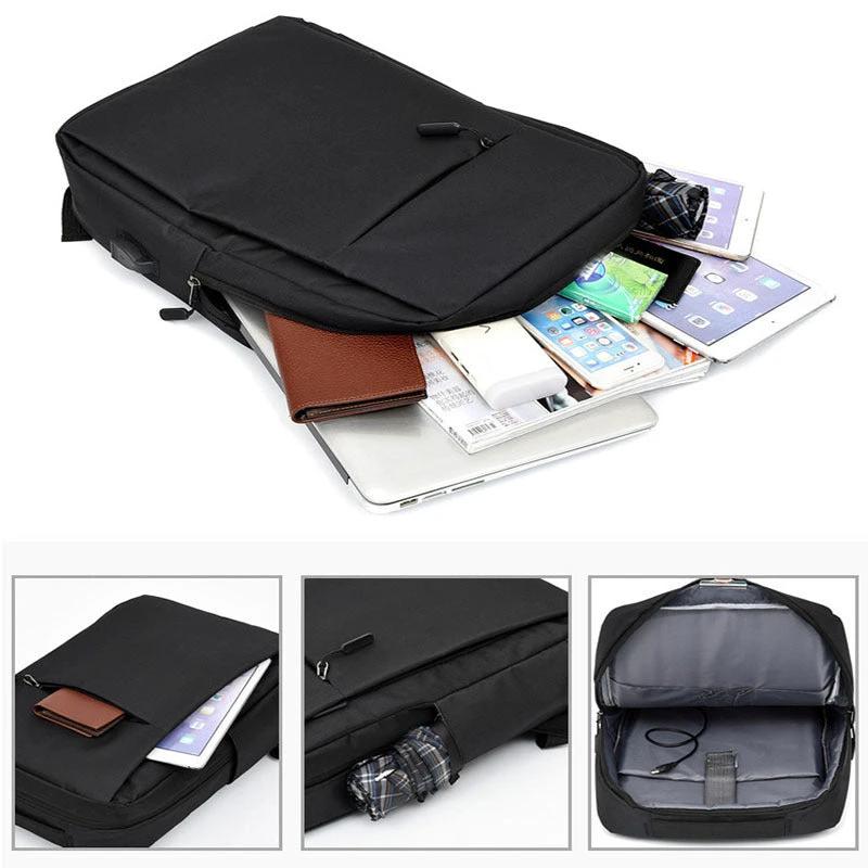 Men's Laptop Backpack With USB Design by GJG Denim