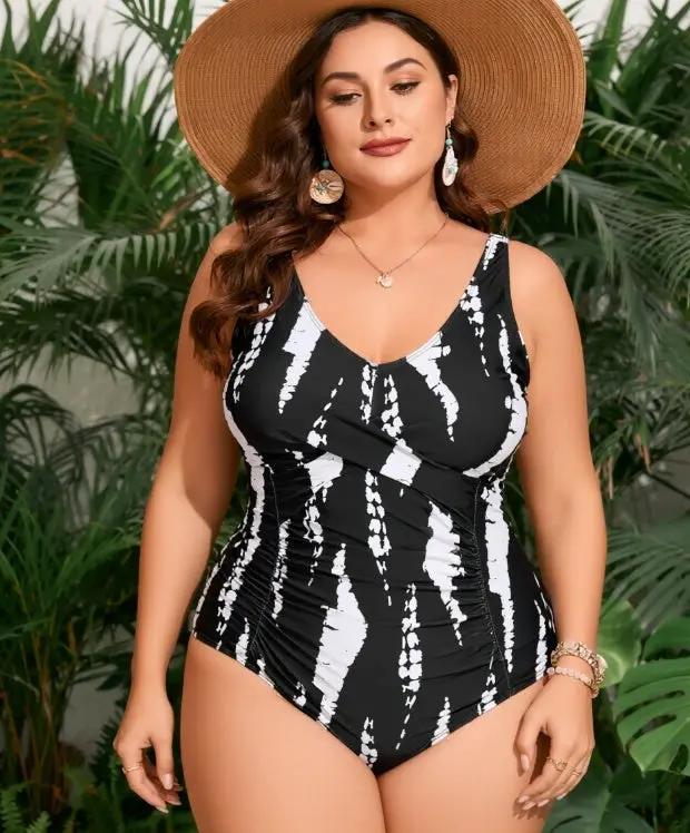 Women's One-piece Casual Swimsuit by GJG Denim