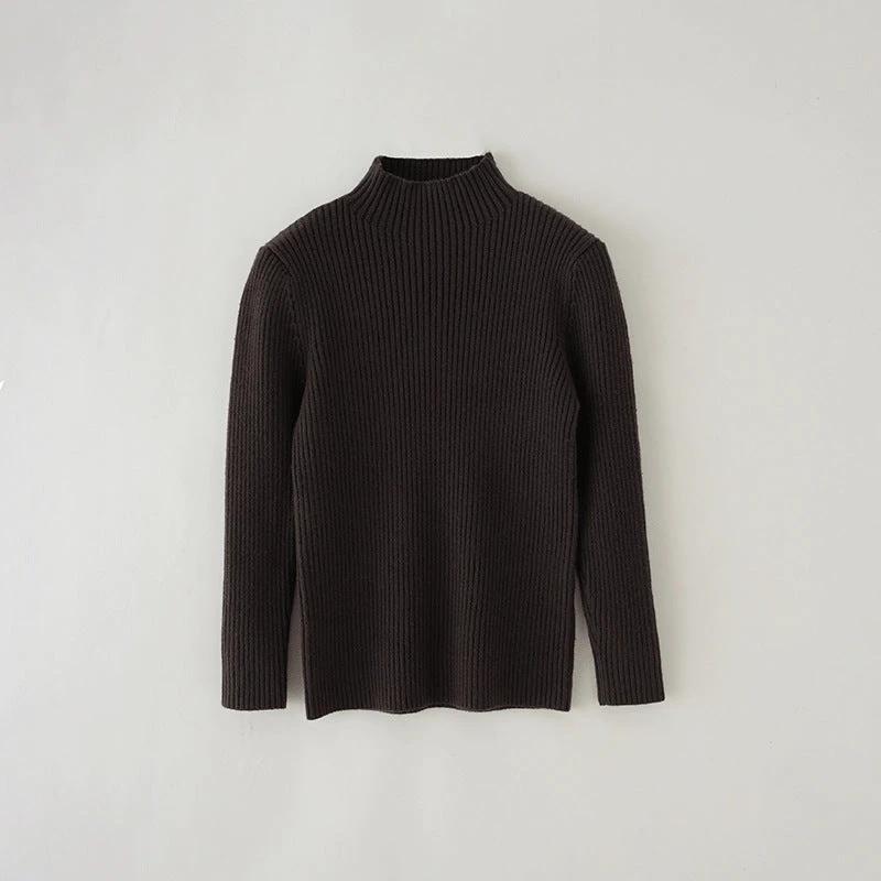 Children's Mock Neck Sweater Knitwear Top by GJG Denim