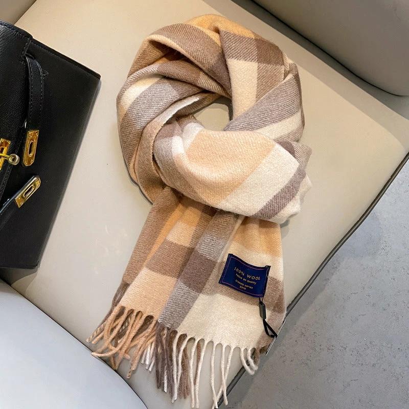 Men's Wool Scarf Winter by GJG Denim