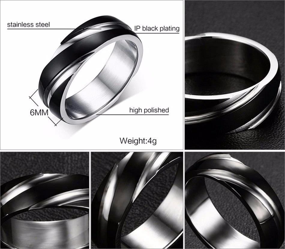 Lead & Nickel Free Stainless Steel Men's Ring by GJG Denim
